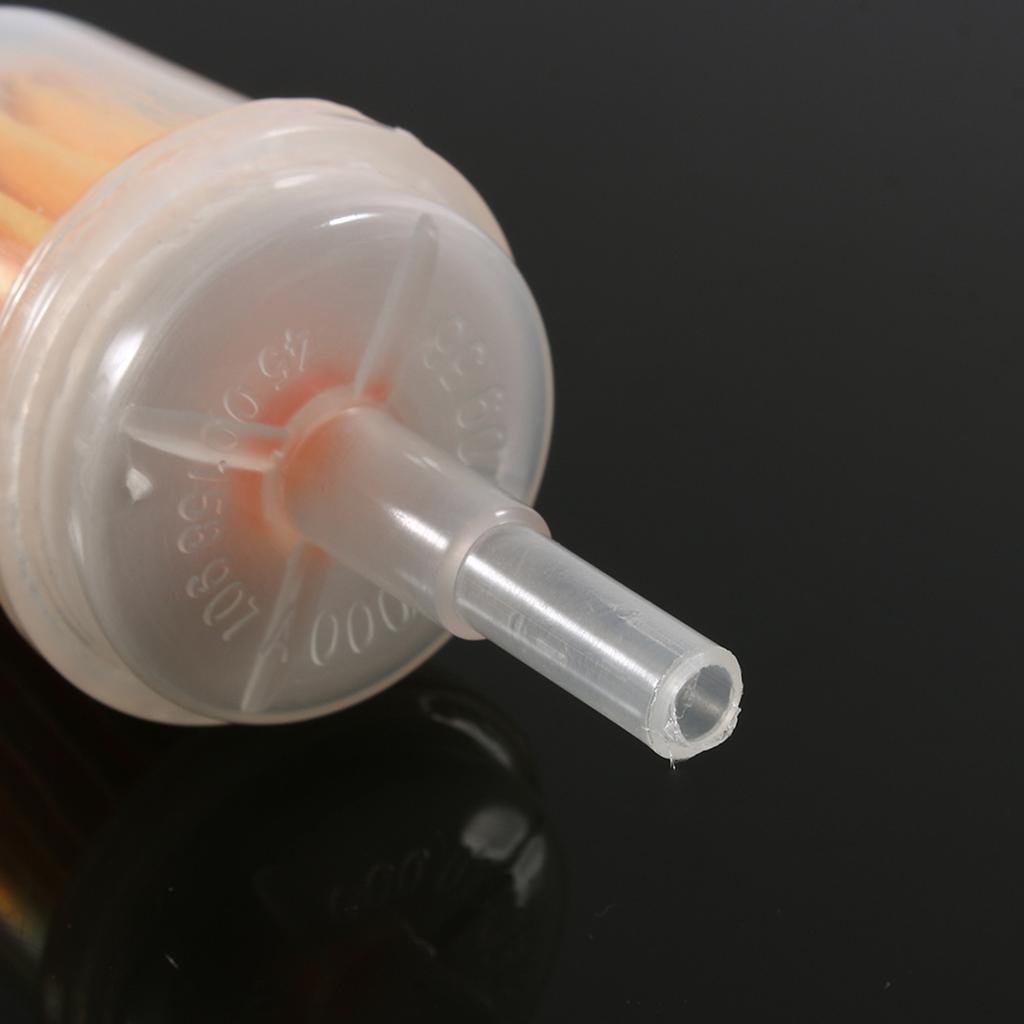 2x Universal Car Motor Petrol Inline Pipe Reusable Fuel Filter 6 8mm Hose