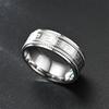 1Pc Fashion, Fashion Ring Single Item, Titanium Steel Ring Daily Wear