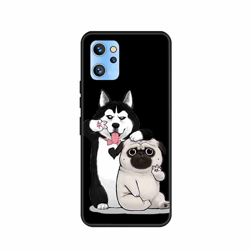 Black Silicone Case For Umidigi A13S Case 6.7" Cartoon Soft TPU Back Cover For Umidigi A13 Pro 2022 Phone Case Coque Fundas Para