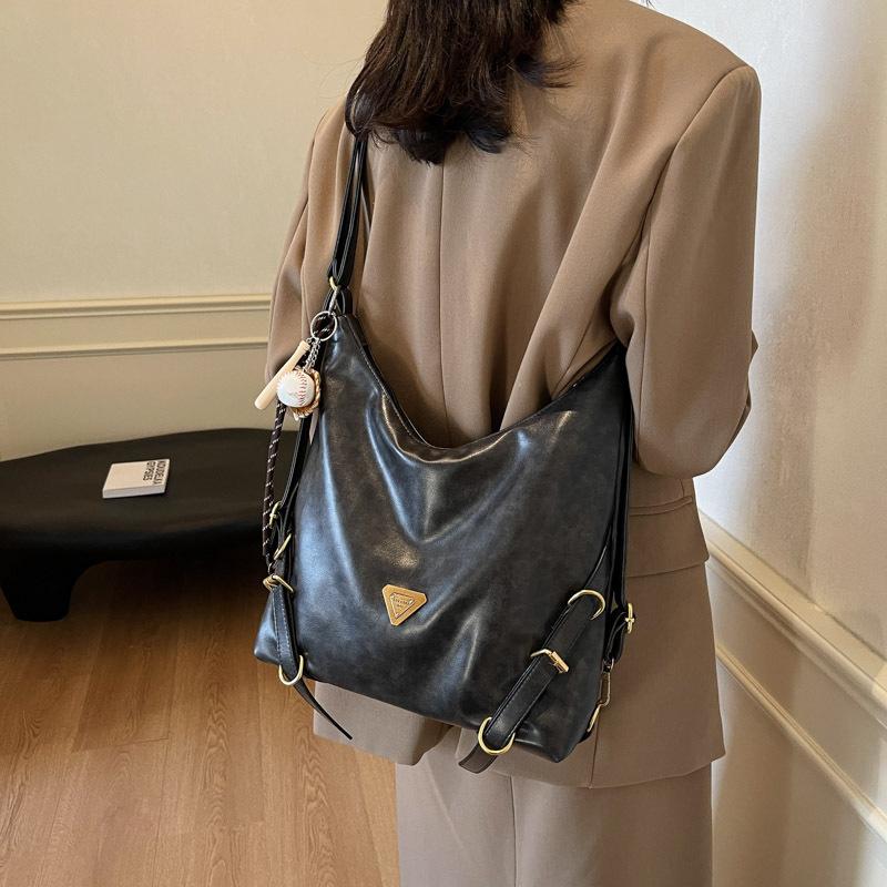 Tote Bag Women's 2025 New Winter Large-capacity High-end Multi-functional Backpack College Backpack