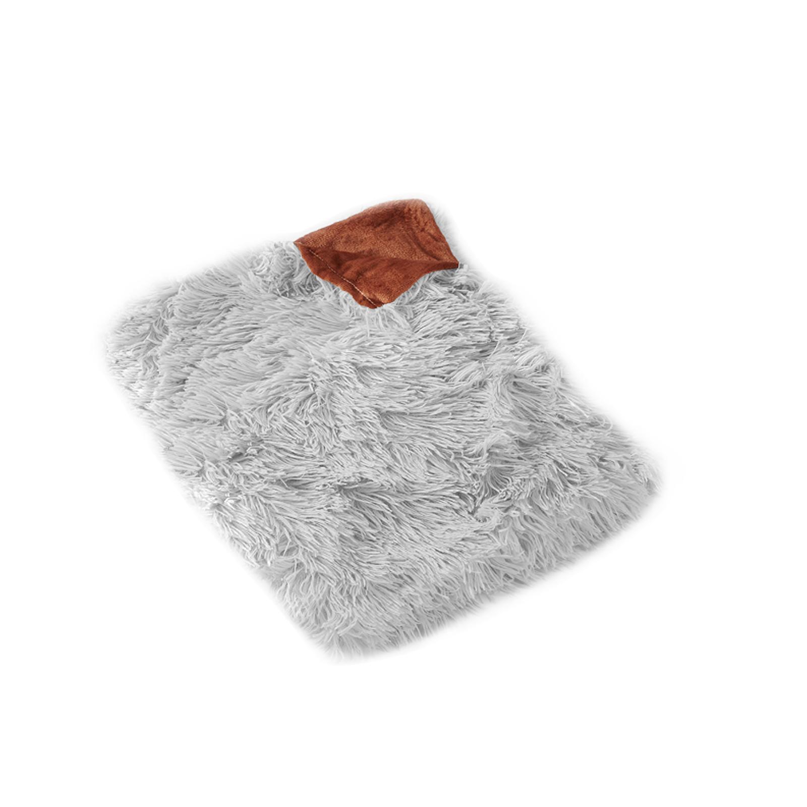 

Для собак и кошек, домашние одеяла, пушистые плюшевые успокаивающие, плюшевые мягкие теплые одеяла для собак, одеяла для кровати, моющиеся, товары для животных M светло-серый