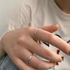 Plain Ring Cold Wind Niche Design High Sense Light Luxury Open Index Finger Ring Fashion Personality