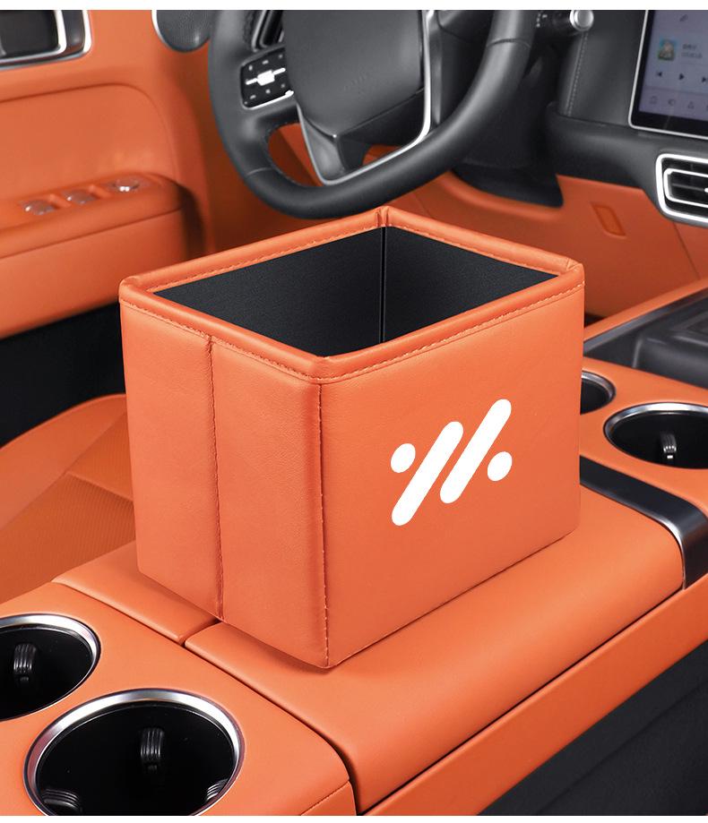 Zeekr L6/LS6/L7/LS7 Car Storage Box & Foldable Trash Can Organizer