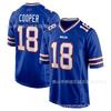 NFL Bills 18 Amari Cooper Football Jersey Mens Sports Training Game Uniform