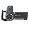 QHD 2.7K Video Camera 50MP 16X Digital Zoom Camcorder 270 Degree Rotation Screen Video Recorder Webcam Recording While Charging 64GB Storage Card