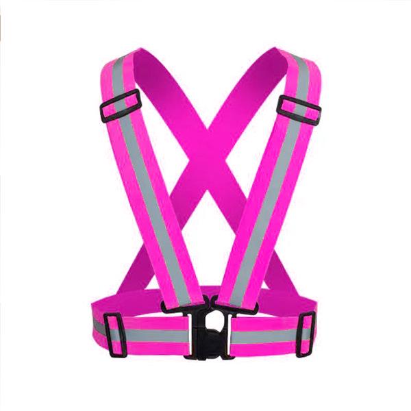 

Elastic Reflective Vest and Suspenders for Night Running and Cycling