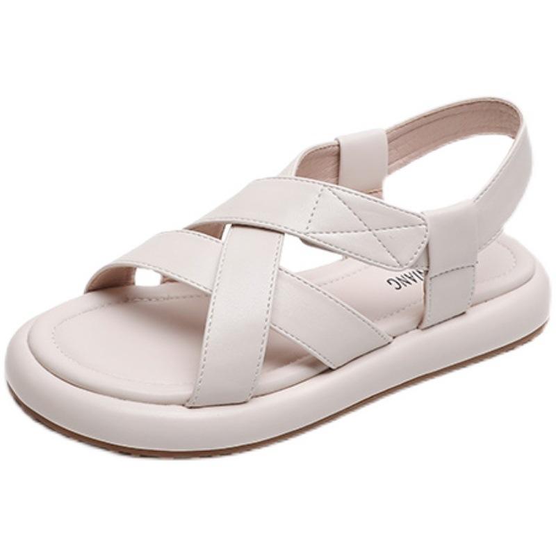 Pick Up Girl 733-7 Platform Sandals Women's Summer 2025 New Popular Ins Super Fire Muffin Roman Women's Shoes