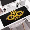 Borussia Dortmund Thema Mauspads, Rutschfeste Gummiunterseite, Multifunktionales Büro- & Wohnaccessoire, Perfekt zur Personalisierung des Arbeitsplatzes.
