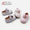 Maib Xiong 2026 Frühling Baby Mädchen Pre-Walking Schleifenschuhe - Lässige Leder Mode Schuhe
