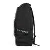 Li Ning Polyester Backpack Regular Unisex Black & Shadow Gray ABSV255-1