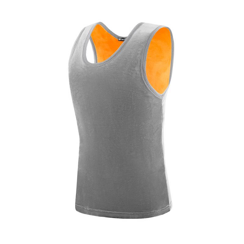 Men's Winter Fleece-Lined Vest & Base Layer Set