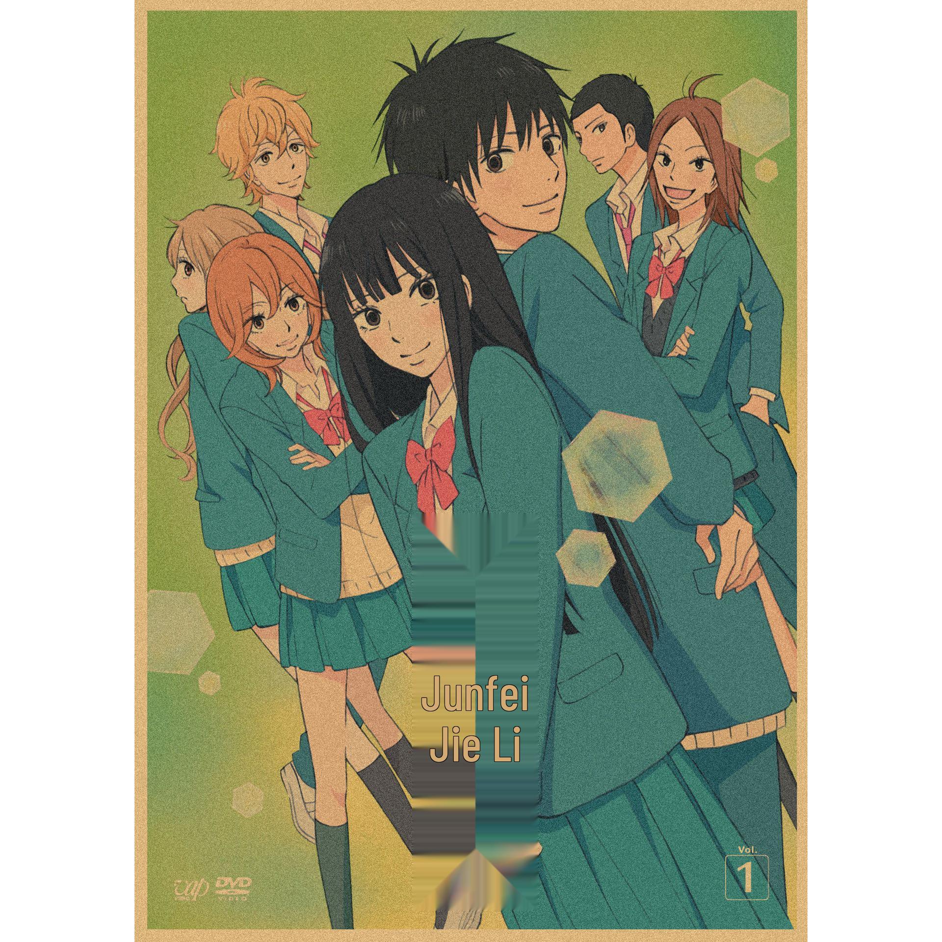 

Kimi ni Todoke Retro Poster - Japanese Youth Romance Drama Decorative Mural 29.7X42cm (A3 size)