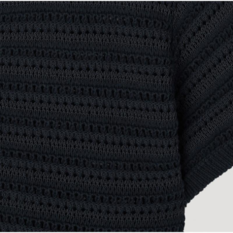 [She S miSS] Crochet Short Sleeve Knit Cardigan SSkcdp21010