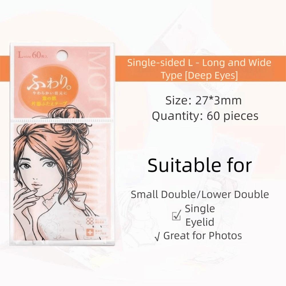 New Clear Double Eyelid Tape Big Eyes Eye Makeup Tool Invisible Fold Self-adhesive Eyelid Sticker For MOTONOZEN