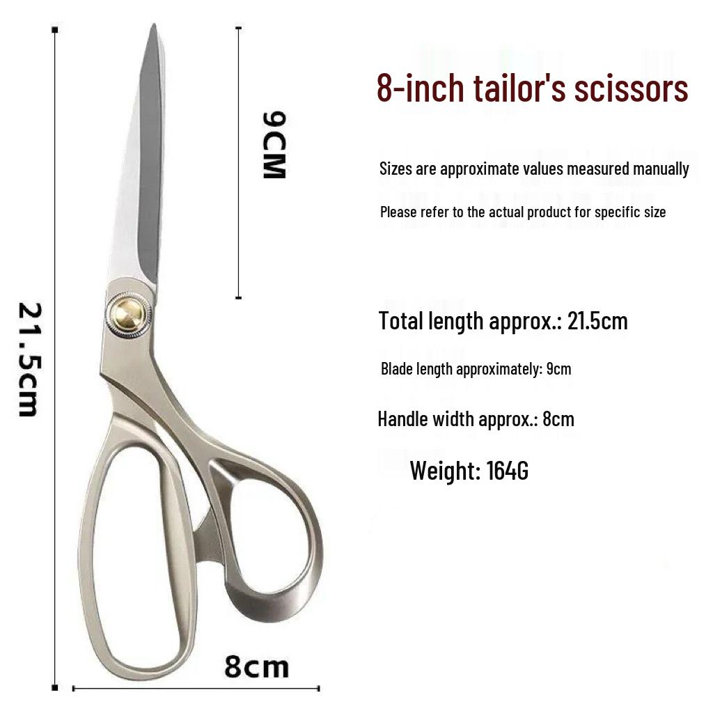 

Professional Stainless Steel Alloy Scissors for Fabric, Leather, and Paper Cutting