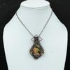 Unakite Pendant Copper Wire Wrapped Jewelry Original Gemstone Pendant Ethnic Jewelry Handmade Wire Wrapped Pendant  Copper Pendant For Gift