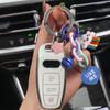 Unique Moon Cloud Star Bell Heart Pendant Keychain Handmade Colorful Resin Keyring Accessory Handbag Accessories