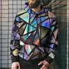 Geometric Pattern Hoodie Everyday Classic Casual 3D Jumper Vacation Outing Streetwear