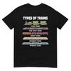 Types Of Trains Steam Locomotive Toddler Kids Boystrains Tshirt