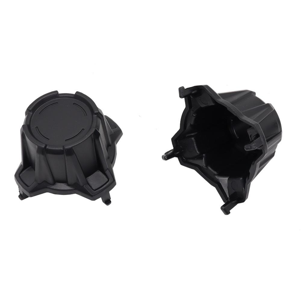 4 Pcs. Black Wheel Center Caps with Central Cap for Can-Am Maverick X3 Turbo R 2017-2020