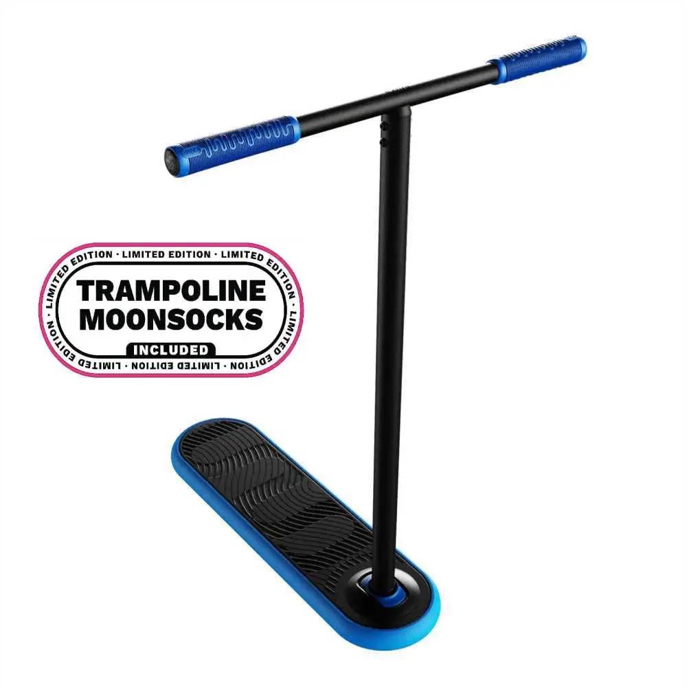 Indo Pro V2 Hulajnoga Na Trampolinę Trampoline Scooter | Black Blue