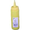 Kanda KD Dispenser, Polyethylene, 170 (170cc), Made In Japan, Tsubame-Sanjo, Condiment Container, Ketchup/Mayonnaise, Yellow, 362031