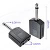 5/20Pcs Y Splitter Dual Channel Plug Jack 6.35 Stereo Male To Double 3.5 Female Connector for Audio Adapter Headphone Mic