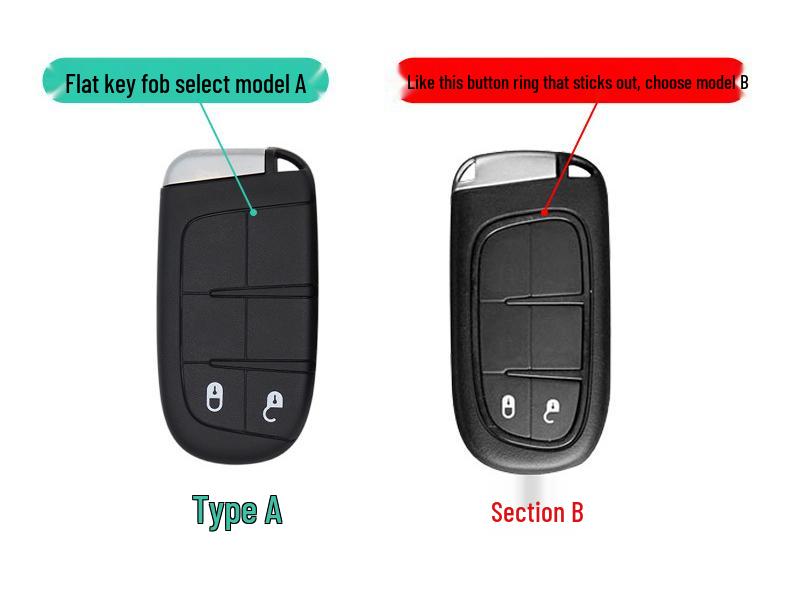 Compatible Chrysler B-Type Key Case