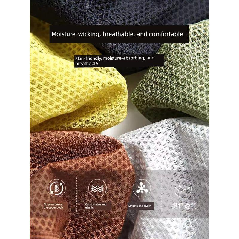 Outdoor Sports Quick-Drying Cold-Sensing Fitness Running Training Short-Sleeved T-Shirt Men's Summer Thin Foreign Trade Men's T-Shirt