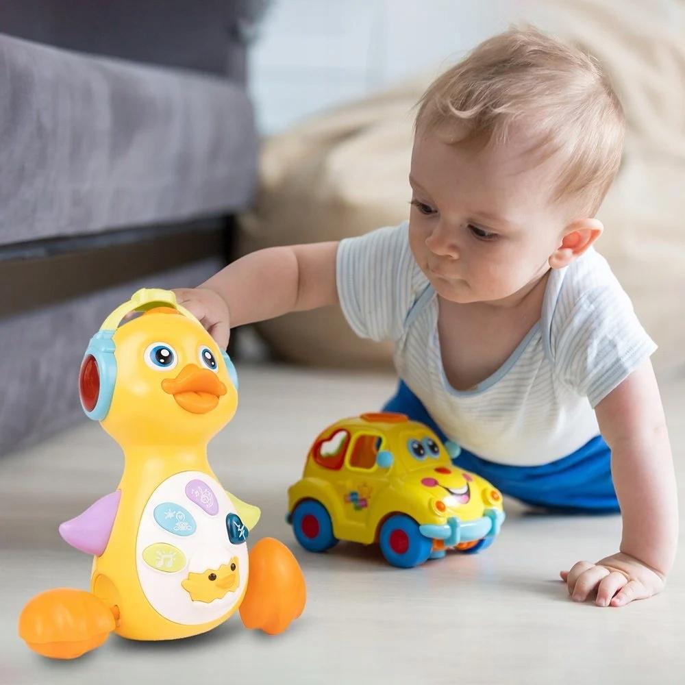 Interactive Educational Musical Duck Ducky Game Sings Dances Walks