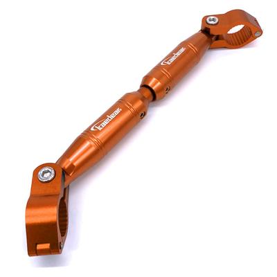 Kaedear Bike Riadidlá Nastaviteľné Štandardné Riadidlá Hliníková Svorka Tyčový Držiak Dĺžka 22,2 mm 330-200 mm KDR-HB1 (Oranžová)