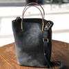 Johnature Einfache echtes Leder Frauen Tasche natürliche weiche Rindsleder Handtasche Verbundtasche Umhängetaschen