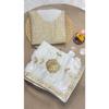 Premium  Georgette Fabrics with 3 Mm Sequence Embroidered Work and Golden Zari Thread Work