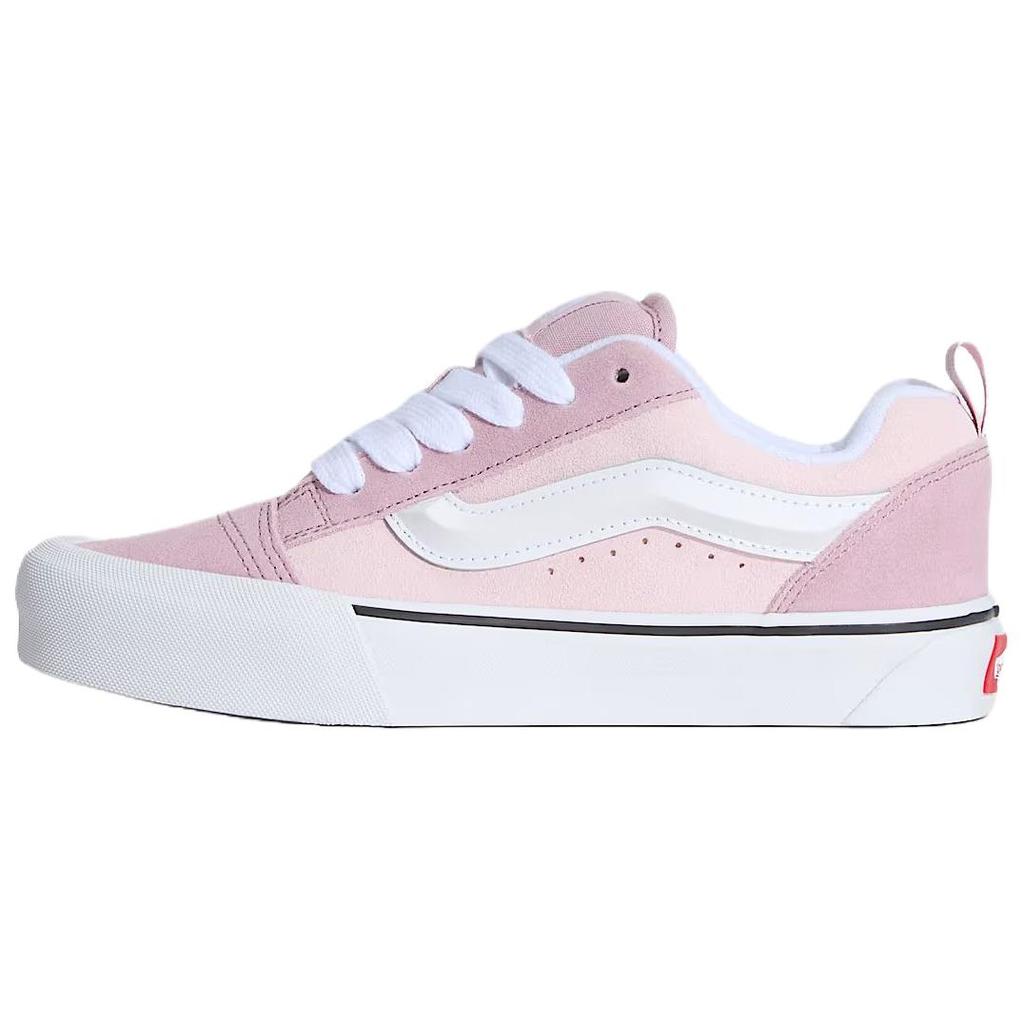 Vans Knu Skool Low top Skateboard Shoes Unisex Pink White Sneakers VN000DAJBIY