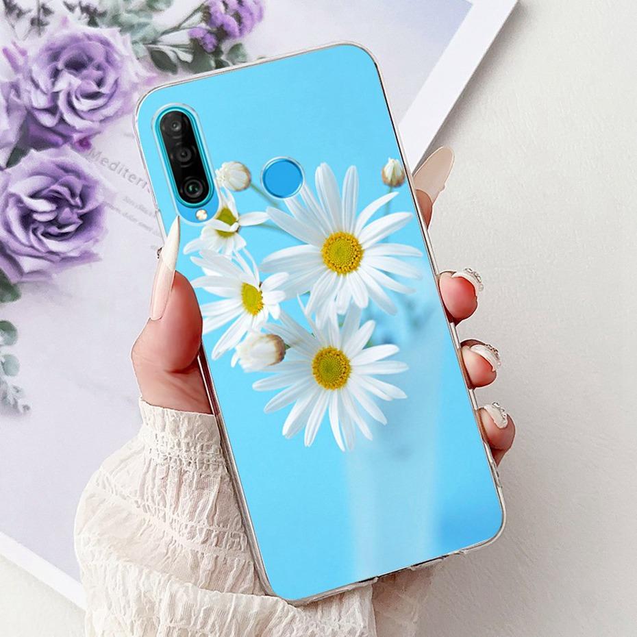Cute Painting Phone Case For Huawei P30 Lite / P30 Pro / P30 Soft Silicone TPU Back Cover Cases For Huawei P30Lite P 30 P30Pro