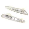 OE-Spec Clear Front Side Marker Lamp Housings For 2003-06 Mercedes W211 E-Class