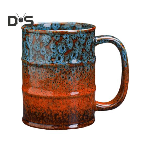 Ceramiczny kubek do kawy, duży kubek do herbaty do biura, domu, zmywarki, kuchenki mikrofalowej, 20 uncji, kubek do picia kawy i herbaty Latte