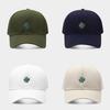 Lucky Four Leaf Clover Baseball Cap With Embroidered Flora For Spring Outdoor Activities
