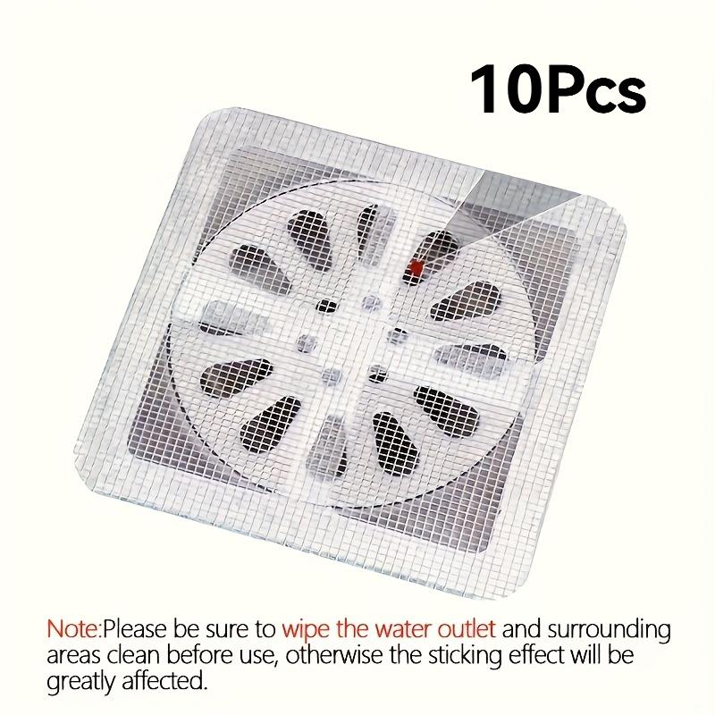 

10Pcs Disposable Shower Drain Hair Catcher Mesh Shower Drain Covers Floor Sink Strainer Filter Hair Stopper For Bathroom Kitchen