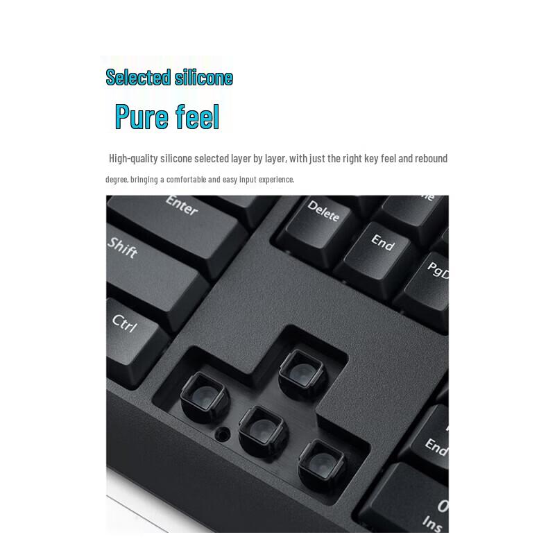 Rapoo Wired Business Keyboard Mouse Combo