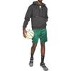 Nike NBA Brooklyn Nets Courtside Logo Print Pullover Hoodie Men Tops Black Grey DR9300-032