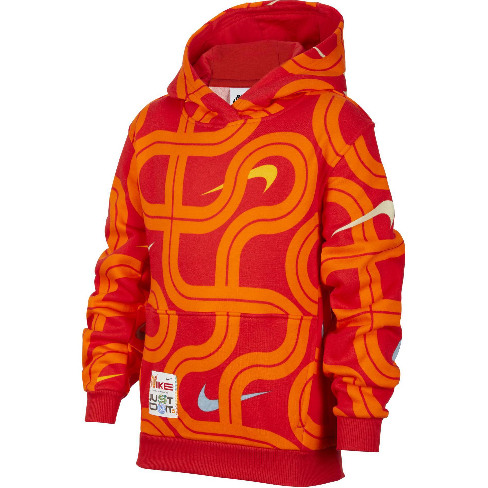 Nike Sportswear Full Zip Hoodie Red HV8964-657 S