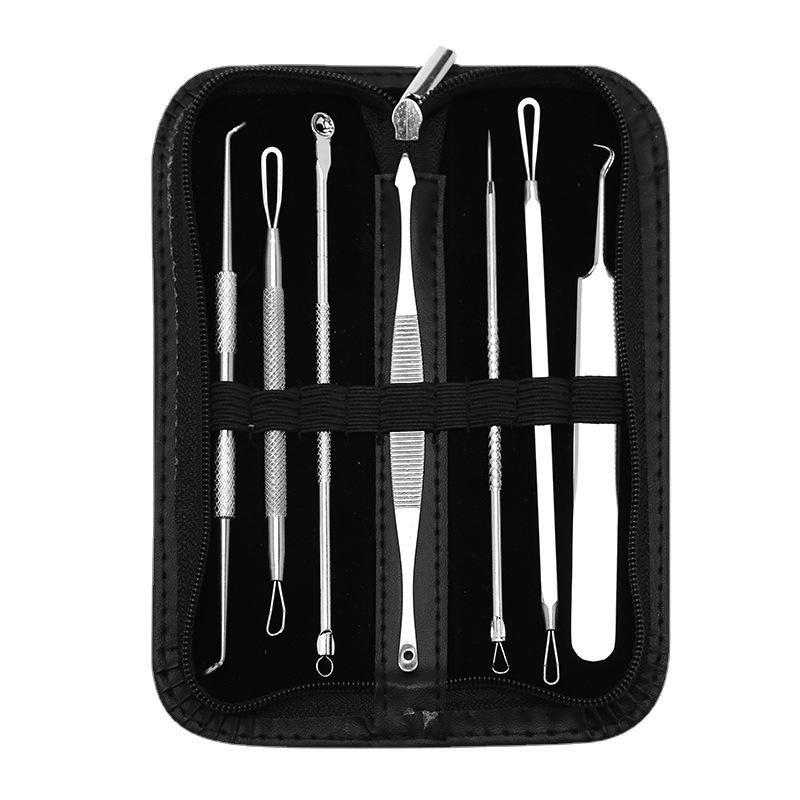 Stainless Steel Blackhead Remover & Acne Needle Kit