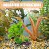 Fish Tank Decoration Plant Aquarium Decorations Accessories Ornaments Water Betta Aquarium Plant Artificial Fish Hides Driftwood
