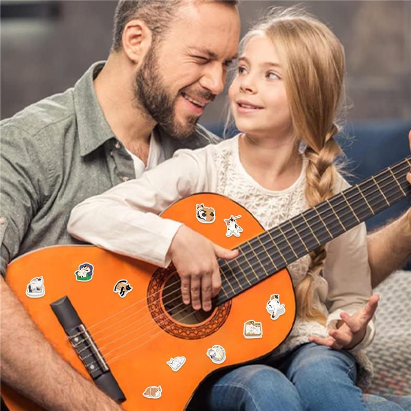 500Pcs/Roll Q Lazy Cats Kids Rewards Stickers - DIY Scrapbooks Album Decor Sealing Label Decals