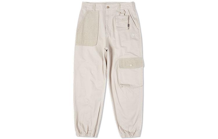 Converse Cargo Pants Women s Khaki Beige Moderate Cuffed Pants 10023514-A03 28