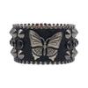 American Rhinestone Rivet Bracelet, Butterfly Decorative Punk Gothic Personalized Jewelry
