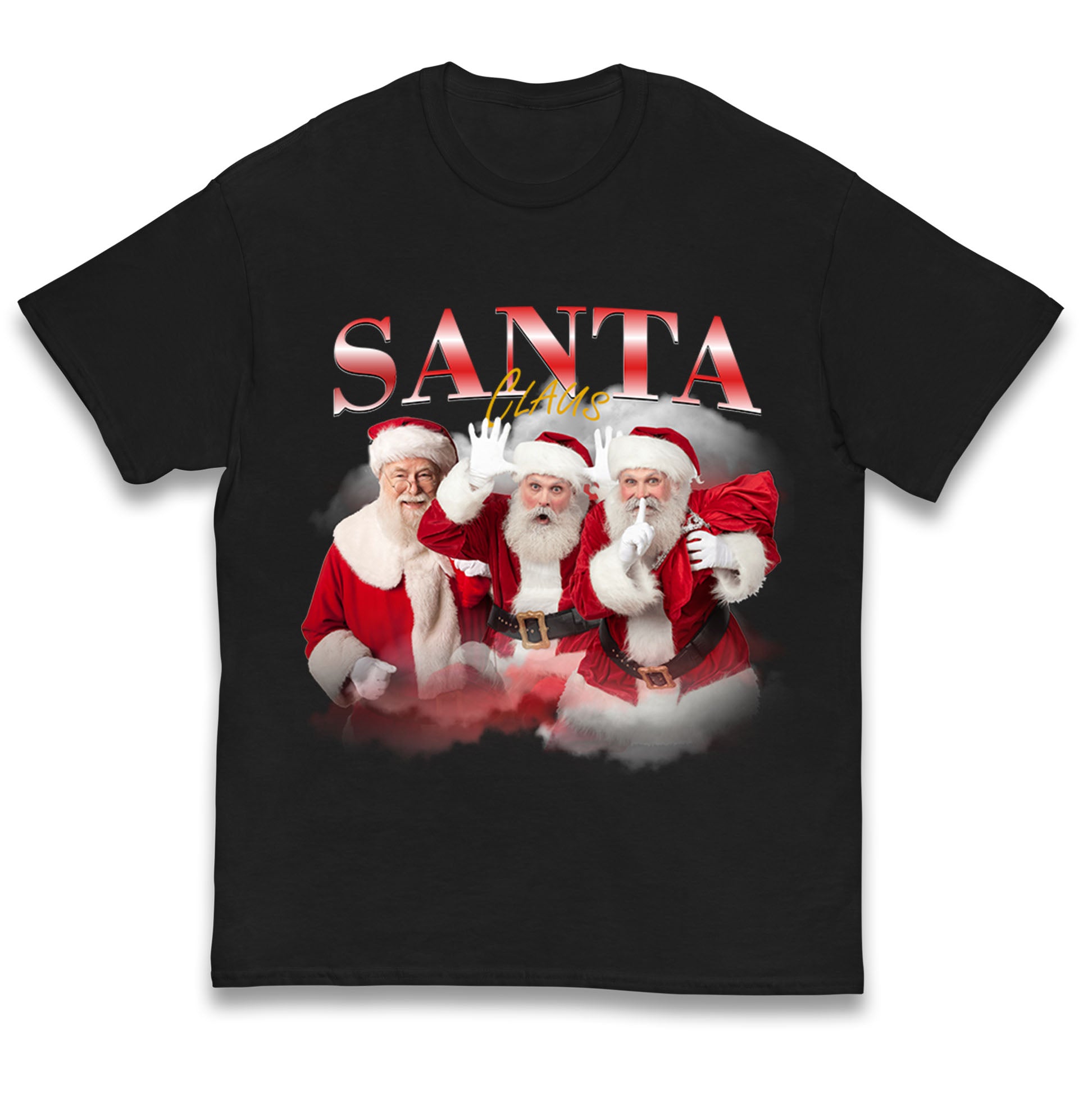 Santa Claus Bootleg Christmas Kids T Shirt 120