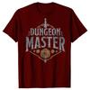Lustige Dungeons & Dragons Spielleiter T-Shirts Baumwolle Kurzarm Geschenke Herrenbekleidung Mode Lässig Locker Oversize T-Shirt