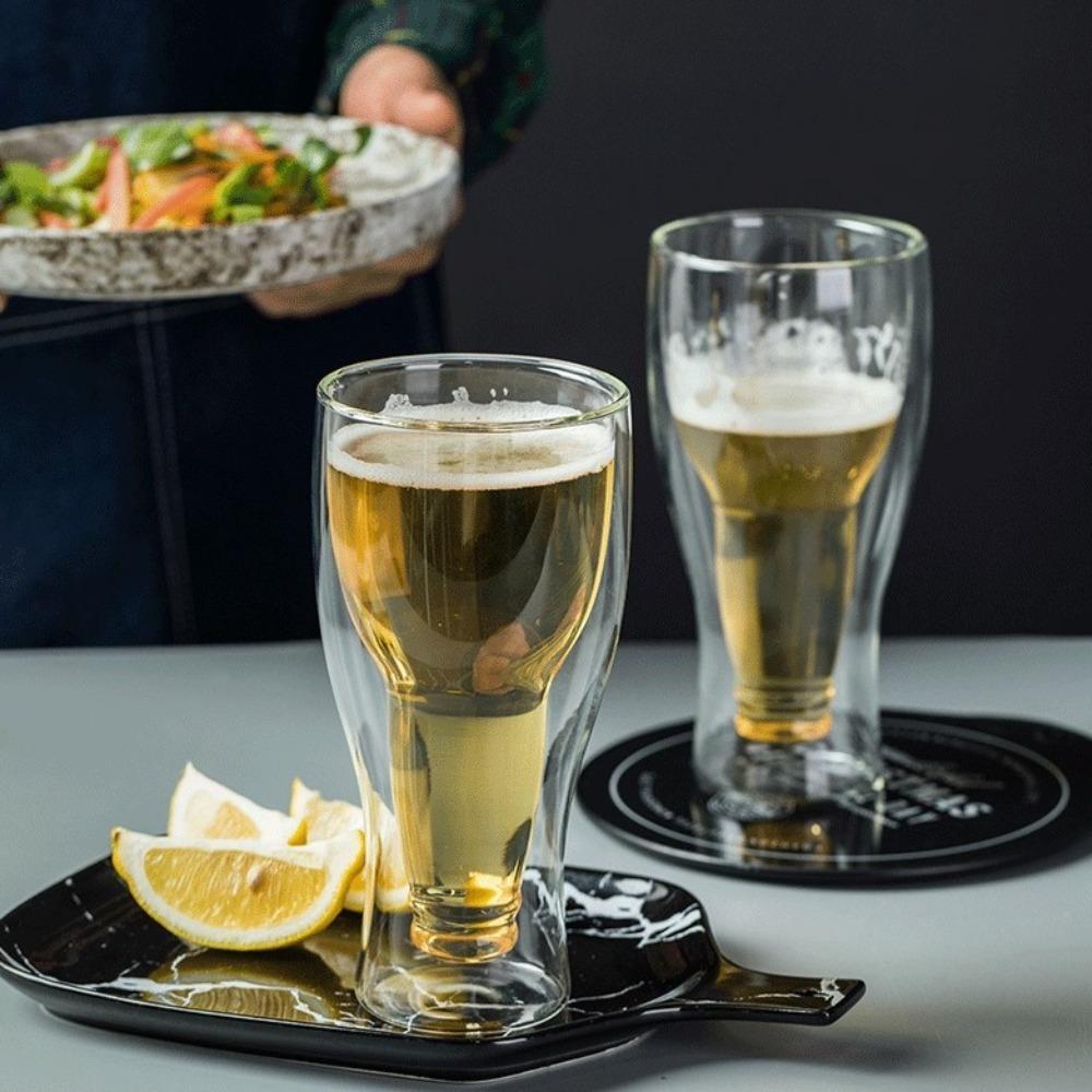 Transparent Wine Bottle Bottle Style Coffee Mug Drinkware Vodka Cups Bar